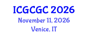 International Conference on Geopolymer Cement and Geopolymer Concrete (ICGCGC) November 11, 2026 - Venice, Italy