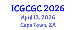 International Conference on Geopolymer Cement and Geopolymer Concrete (ICGCGC) April 13, 2026 - Cape Town, South Africa