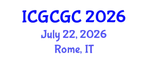 International Conference on Geopolymer Cement and Geopolymer Concrete (ICGCGC) July 22, 2026 - Rome, Italy