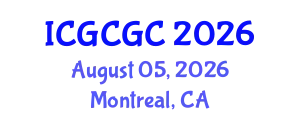 International Conference on Geopolymer Cement and Geopolymer Concrete (ICGCGC) August 05, 2026 - Montreal, Canada
