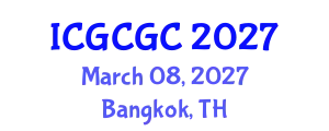 International Conference on Geopolymer Cement and Geopolymer Concrete (ICGCGC) March 08, 2027 - Bangkok, Thailand