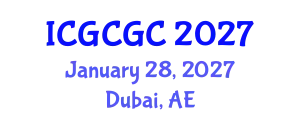 International Conference on Geopolymer Cement and Geopolymer Concrete (ICGCGC) January 28, 2027 - Dubai, United Arab Emirates