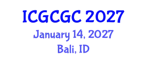 International Conference on Geopolymer Cement and Geopolymer Concrete (ICGCGC) January 14, 2027 - Bali, Indonesia