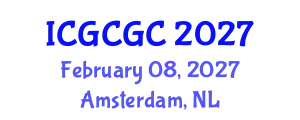 International Conference on Geopolymer Cement and Geopolymer Concrete (ICGCGC) February 08, 2027 - Amsterdam, Netherlands