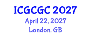 International Conference on Geopolymer Cement and Geopolymer Concrete (ICGCGC) April 22, 2027 - London, United Kingdom