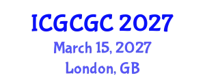 International Conference on Geopolymer Cement and Geopolymer Concrete (ICGCGC) March 15, 2027 - London, United Kingdom
