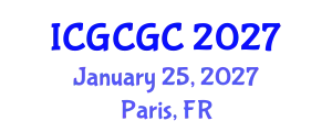 International Conference on Geopolymer Cement and Geopolymer Concrete (ICGCGC) January 25, 2027 - Paris, France