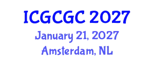 International Conference on Geopolymer Cement and Geopolymer Concrete (ICGCGC) January 21, 2027 - Amsterdam, Netherlands