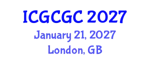 International Conference on Geopolymer Cement and Geopolymer Concrete (ICGCGC) January 21, 2027 - London, United Kingdom