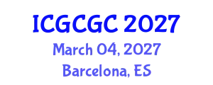 International Conference on Geopolymer Cement and Geopolymer Concrete (ICGCGC) March 04, 2027 - Barcelona, Spain