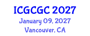 International Conference on Geopolymer Cement and Geopolymer Concrete (ICGCGC) January 09, 2027 - Vancouver, Canada