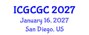 International Conference on Geopolymer Cement and Geopolymer Concrete (ICGCGC) January 16, 2027 - San Diego, United States