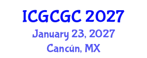 International Conference on Geopolymer Cement and Geopolymer Concrete (ICGCGC) January 23, 2027 - Cancún, Mexico