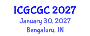 International Conference on Geopolymer Cement and Geopolymer Concrete (ICGCGC) January 30, 2027 - Bengaluru, India