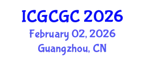 International Conference on Geopolymer Cement and Geopolymer Concrete (ICGCGC) February 02, 2026 - Guangzhou, China
