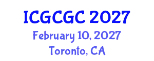 International Conference on Geopolymer Cement and Geopolymer Concrete (ICGCGC) February 10, 2027 - Toronto, Canada