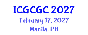 International Conference on Geopolymer Cement and Geopolymer Concrete (ICGCGC) February 17, 2027 - Manila, Philippines
