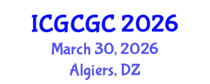 International Conference on Geopolymer Cement and Geopolymer Concrete (ICGCGC) March 30, 2026 - Algiers, Algeria