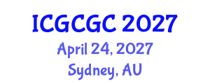 International Conference on Geopolymer Cement and Geopolymer Concrete (ICGCGC) April 24, 2027 - Sydney, Australia