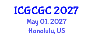 International Conference on Geopolymer Cement and Geopolymer Concrete (ICGCGC) May 01, 2027 - Honolulu, United States