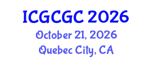 International Conference on Geopolymer Cement and Geopolymer Concrete (ICGCGC) October 21, 2026 - Quebec City, Canada