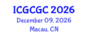 International Conference on Geopolymer Cement and Geopolymer Concrete (ICGCGC) December 09, 2026 - Macau, China