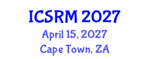 International Conference on Structural Reliability Methods (ICSRM) April 15, 2027 - Cape Town, South Africa