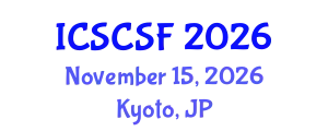 International Conference on Sustainable Consumption and Sustainable Fashion (ICSCSF) November 15, 2026 - Kyoto, Japan