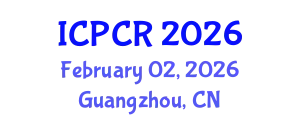 International Conference on Peacebuilding and Conflict Resolutions (ICPCR) February 02, 2026 - Guangzhou, China