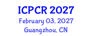 International Conference on Peacebuilding and Conflict Resolutions (ICPCR) February 03, 2027 - Guangzhou, China