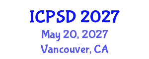 International Conference on Peacebuilding Studies and Development (ICPSD) May 20, 2027 - Vancouver, Canada