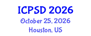 International Conference on Peacebuilding Studies and Development (ICPSD) October 25, 2026 - Houston, United States