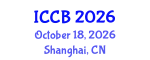 International Conference on Clinical Biostatistics (ICCB) October 18, 2026 - Shanghai, China