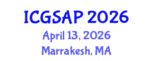 International Conference on Geotechnical Slope Analysis and Plasticity (ICGSAP) April 13, 2026 - Marrakesh, Morocco