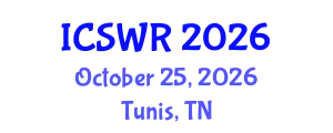 International Conference on Social Work Research (ICSWR) October 25, 2026 - Tunis, Tunisia