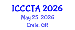 International Conference on Combinatorics, Graph Theory and Applications (ICCCTA) May 25, 2026 - Crete, Greece