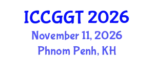 International Conference on Combinatorial Geometry and Graph Theory (ICCGGT) November 11, 2026 - Phnom Penh, Cambodia
