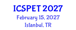 International Conference on Sustainable Pavement Engineering and Technology (ICSPET) February 15, 2027 - Istanbul, Turkey