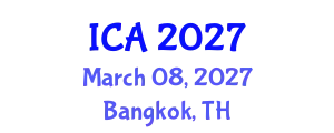 International Conference on Architecture (ICA) March 08, 2027 - Bangkok, Thailand