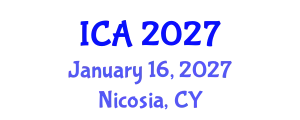 International Conference on Architecture (ICA) January 16, 2027 - Nicosia, Cyprus