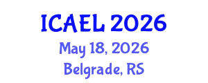 International Conference on Adult Education and Learning (ICAEL) May 18, 2026 - Belgrade, Serbia