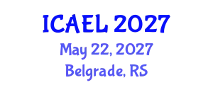 International Conference on Adult Education and Learning (ICAEL) May 22, 2027 - Belgrade, Serbia