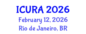 International Conference on Urban Resilience and Adaptation (ICURA) February 12, 2026 - Rio de Janeiro, Brazil