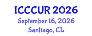 International Conference on Climate Change and Urban Resilience (ICCCUR) September 16, 2026 - Santiago, Chile