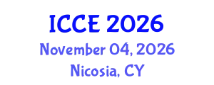 International Conference on Corrosion Engineering (ICCE) November 04, 2026 - Nicosia, Cyprus