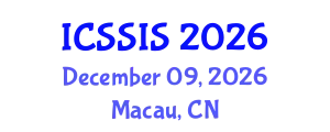 International Conference on Social Sciences and Interdisciplinary Studies (ICSSIS) December 09, 2026 - Macau, China