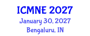 International Conference on Medical and Nursing Education (ICMNE) January 30, 2027 - Bengaluru, India