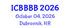 International Conference on Biomathematics, Biostatistics, Bioinformatics and Bioengineering (ICBBBB) October 04, 2026 - Dubrovnik, Croatia