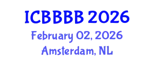 International Conference on Biomathematics, Biostatistics, Bioinformatics and Bioengineering (ICBBBB) February 02, 2026 - Amsterdam, Netherlands