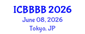 International Conference on Biomathematics, Biostatistics, Bioinformatics and Bioengineering (ICBBBB) June 08, 2026 - Tokyo, Japan
